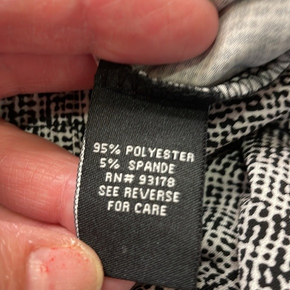 Ladies Premise Black/White Size L Pants. - Picture 6 of 11